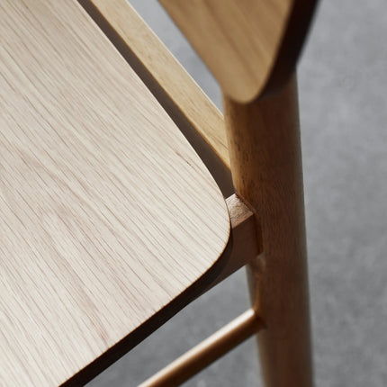 Barlow - Oak Bar Stool Set of 2
