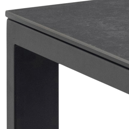 Brentford - Matt Black Ceramic Dining Table