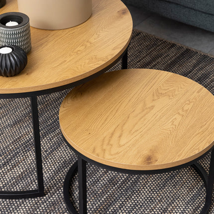 Spiro - Round Coffee Table Set of 2