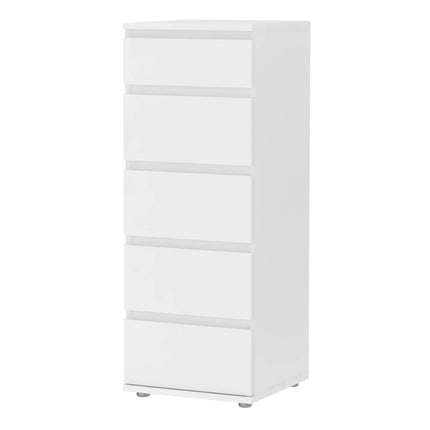 Nova - Narrow Chest of 5 Drawers