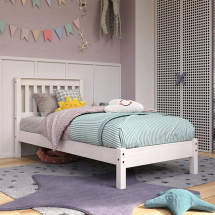 Corona - Single Bed - Traditional Solid Pine with Sprung Slats