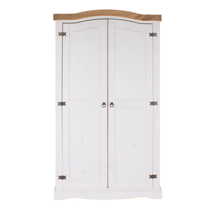 Corona - Wardrobe - 2 Door Traditional with Exposed Hinges