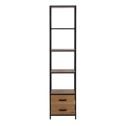 Seaford - Bookcase with 2 Drawers and 3 Shelves