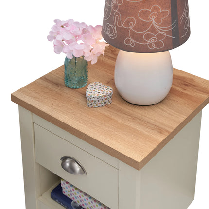 Lisbon - 2-Piece Set - 7 Drawer Chest & Bedside Table