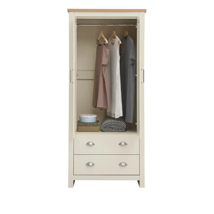 Lisbon - 2-Piece Set - 2-Door Wardrobe & 4-Drawer Chest