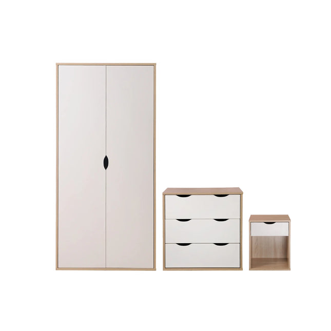 Alton - 3 Piece Bedroom Set - 3 Drawer Chest