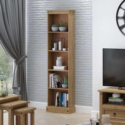 Corona - Bookcase - 3 Shelf Adjustable Traditional