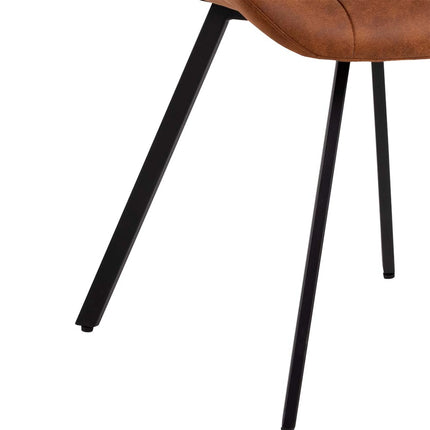 Waylor Dining Chair Modern Upholstered Set of 2