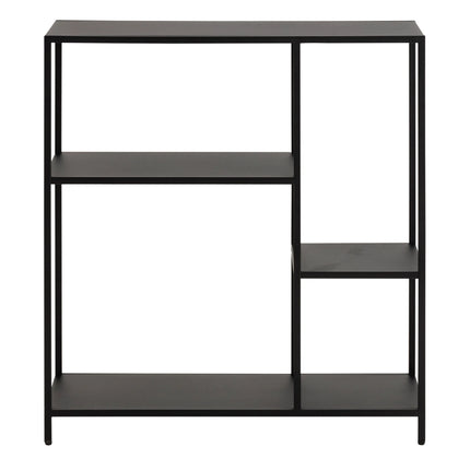 Newcastle - Asymmetrical Bookcase with 3 Shelves