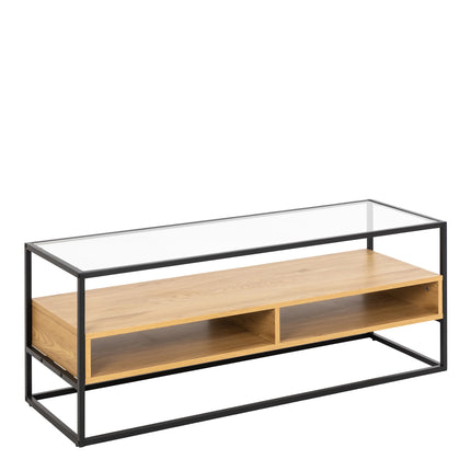 Randolf - TV Unit in Black and Oak