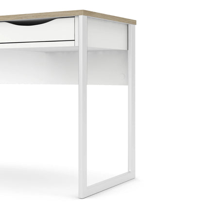 Function Plus Desk 1 Drawer Scratch Resistant Laminate 110cm