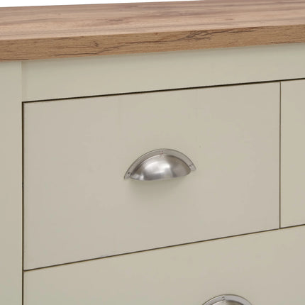 Lisbon - 2-Piece Set - 7 Drawer Chest & Bedside Table
