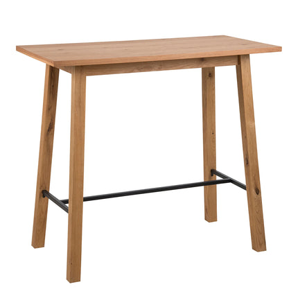 Chara Bar Table in Oak with Scandinavian Design