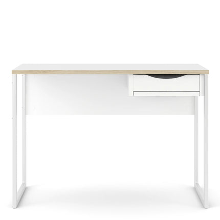 Function Plus Desk 1 Drawer Scratch Resistant Laminate 110cm
