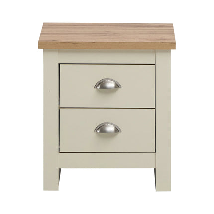 Lisbon - 2-Piece Set - 7 Drawer Chest & 2-Drawer Bedside Table