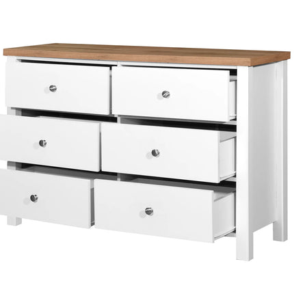 Astbury - 6 Drawer Chest - White
